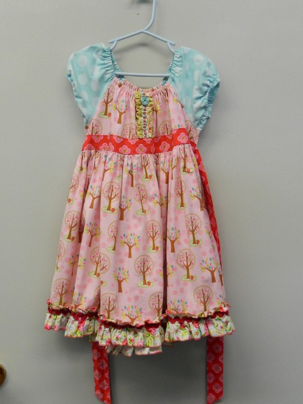 Matilda Jane Platinum Mrs. Warners Peasant Dress Vintage size 6